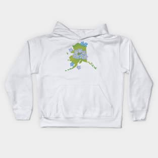 Alaska Forget-Me-Not Kids Hoodie